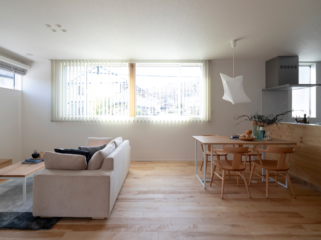 和と北欧が融合する土間のある家