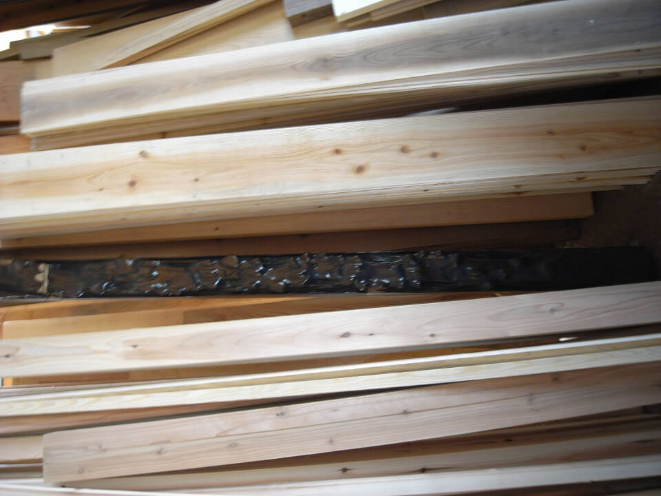 素材へのこだわりを見る