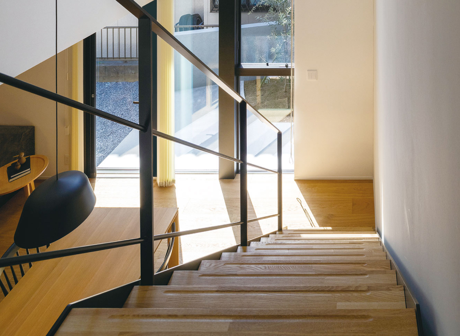 家中がゆるやかにつながる空間設計