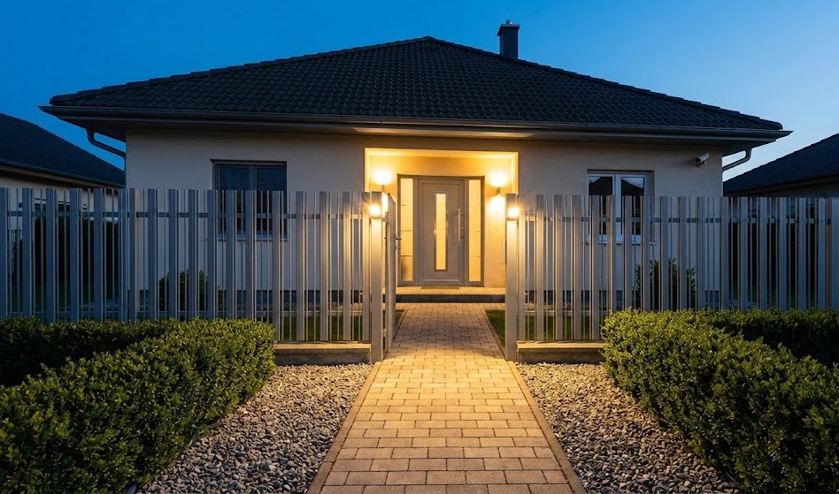 家の外回りの防犯対策、侵入阻止と心理的抑止！