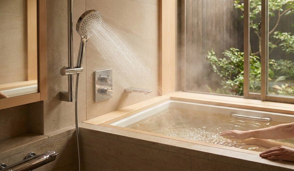 最新のシャワー事情と浴室設備がもたらす快適なバスタイム