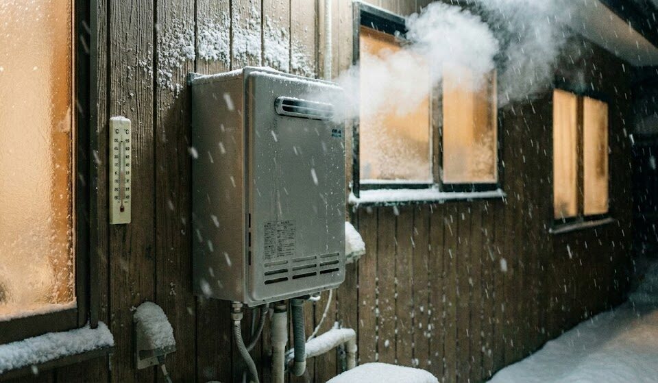 給湯器凍結どうする！？原因と対策予防策