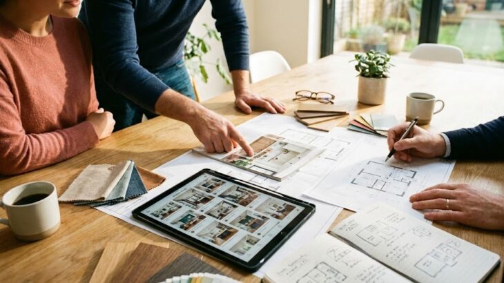 理想の家づくりイメージの伝え方、新築リノベーション